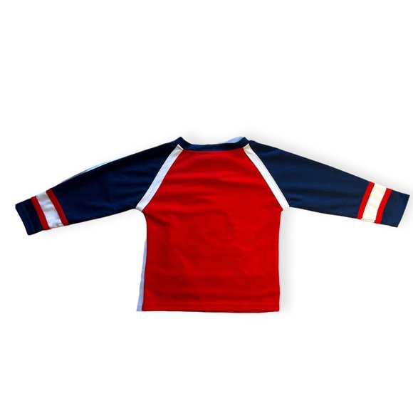Bart Simpson Hockey Jersey 2006 youth Size Small Blue red white - Picture 7 of 7